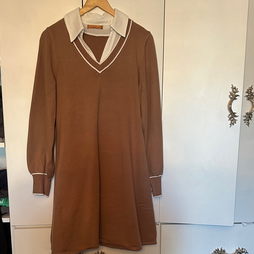 New! Light sweater dress